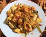 Foto langkah ke 5 dari resep Udang Tahu Saos Padang.