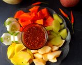 Foto langkah ke 4 dari resep Rujak Buah Bumbu Kacang.