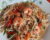 Foto langkah ke 6 dari resep Tumis tauge udang.