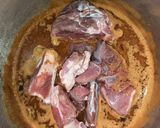 A picture of step 3 of Mutton Qorma.