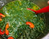 Foto langkah ke 3 dari resep Gulai Daun Singkong / Sayur Daun Singkong.