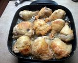 A picture of step 5 of Grandpas Fried Chicken.