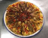 Une image de l'étape 18 de Flan d'endives caramélisées aux tomates, poivron, jambon cru et fromage frais.