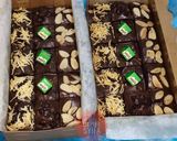Foto langkah ke 7 dari resep Brownies panggang sekat anti gagal.