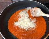 A picture of step 4 of Baked cod in red pepper sauce.