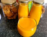 Hình bước làm 4 của món Sữa yến mạch bí đỏ