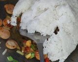 Foto langkah ke 3 dari resep Nasi Goreng Sosis.