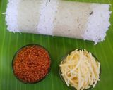 A picture of step 9 of Sweet potato puttu.