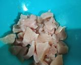 A picture of step 1 of White chicken.