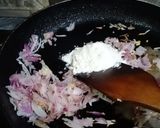 A picture of step 3 of Bakery style chicken bread 🍞.
