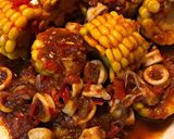 Foto langkah ke 6 dari resep Cumi saus padang mix saus bangkok.
