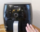 A picture of step 8 of Chocolate Blueberry Cheesecake in AIRFRYER.