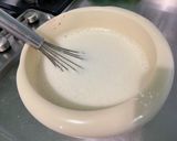 Une image de l'étape 5 de Flan pâtissier aux groseilles rouges et vanille.