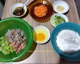 Foto langkah ke 1 dari resep 01.2020.Dimsum Ayam campur Udang (pakai labu siam).
