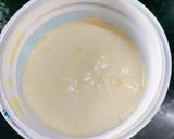 A picture of step 2 of Milk Pudding.