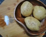 عکس مرحله 1 از دستور چطور چیپس پوست سیب زمینی درست کنیم