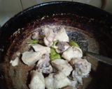 A picture of step 1 of Chicken karahi.