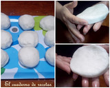 Foto del paso 2 de la receta: Arepas asadas con pollo desmechado