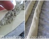 Foto del paso 4 de la receta: Espiral de hojaldre y espinacas