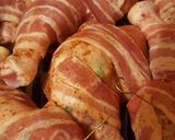 Töltött csirkecomb, baconba göngyölve🍗 recept fázis 9 fotója