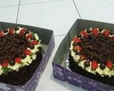 Foto langkah ke 10 dari resep Blackforest (kukus basic).