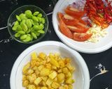 Foto langkah ke 3 dari resep Teri medan tumis sambel pete kentang.