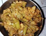 गावरान गवाराची चटकदार भाजी (Gavar Bhaji Recipe In Marathi) रेसिपी स्टेप 3 फोटो 