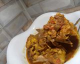 A picture of step 3 of Chicken pepper soup.