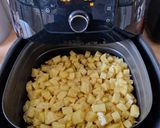 Une image de l'étape 3 de Pomme de terre rissolées à l'airfryer.