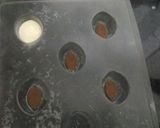A picture of step 1 of Jujips Stuffed Chocolate.