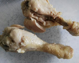 Foto del paso 2 de la receta: Espaguetis con pollo y champiñones a la crema