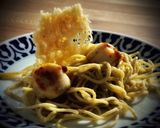 Foto del paso 9 de la receta: Spaghetti con vieiras y crujiente de Parmesano