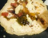 A picture of step 5 of Instant Masala Uttapam: With the Leftover Rice & Veggies.