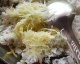 A picture of step 4 of Raw mango pulav.