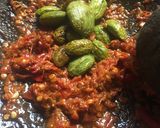 Foto langkah ke 3 dari resep Sambel terasi pete.