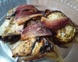 Foto del paso 8 de la receta: Salteado de berenjenas y calabacín con salsa...😊🤔🤨