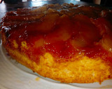 Foto del paso 9 de la receta: Torta de manzana 🍎 invertida con 1 solo huevo
