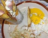 Foto del paso 3 de la receta: Salchipapas con huevo para mojar