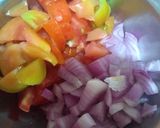 A picture of step 3 of Rajma rice.