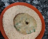 A picture of step 3 of Chicken donuts.