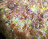 Foto del paso 5 de la receta: Tortilla de bacalao y pimientos