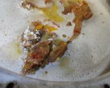 A picture of step 8 of Achaari daal.