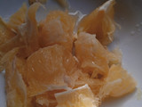 Fruits custard