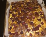 Márványos málnás brownie recept fázis 10 fotója