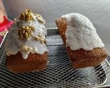 Foto del paso 7 de la receta: Budín de coco y budín con nueces