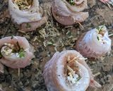 Foto del paso 2 de la receta: Rollitos de Merluza en salsa cremosa 🐟
