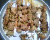 Foto del paso 5 de la receta: Brochetas de pollo