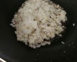 A picture of step 2 of French Beans Peanuts Coconut Nutty & Crunchy Curry.