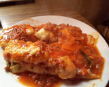 Foto del paso 6 de la receta: Canelones de verdura con salsa roja y salsa bechamel