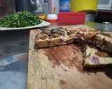 A picture of step 3 of Plantain frittata.